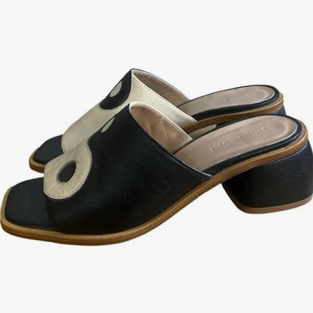 Paloma Wool Leather Yin Yang Mule